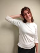 Off White Ladies 3/4 sleeve t-shirt